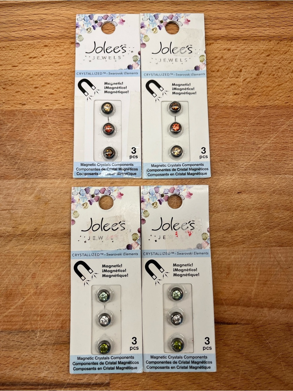 Jolee’s Jewels 12 Magnetic Swarovski Crystal Elements